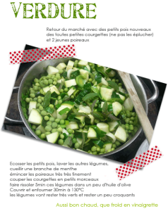 Petits pois à l'étouffée